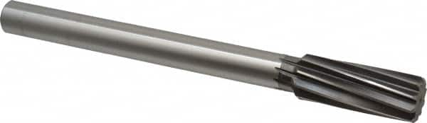 Cleveland - 1-1/8" High Speed Steel 10 Flute Chucking Reamer - Makers Industrial Supply