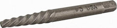 Cleveland - Spiral Flute Screw Extractor - #3 Extractor for 5/16 to 7/16" Screw, 2-11/16" OAL - Makers Industrial Supply