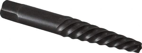 Cleveland - Spiral Flute Screw Extractor - #5 Extractor for 9/16 to 3/4" Screw, 3-3/8" OAL - Makers Industrial Supply