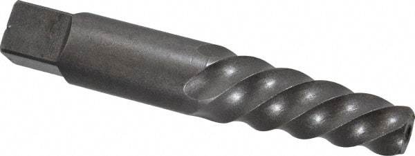 Cleveland - Spiral Flute Screw Extractor - #7 Extractor for 1 to 1-3/8" Screw, 4-1/8" OAL - Makers Industrial Supply