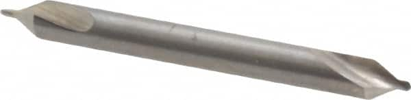 Cleveland - #0 Plain Cut 60° Incl Angle High Speed Steel Combo Drill & Countersink - Makers Industrial Supply