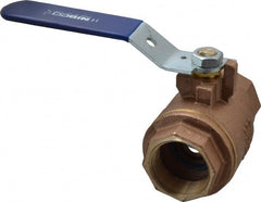 NIBCO - 1-1/2" Pipe, Full Port, Bronze Standard Ball Valve - Makers Industrial Supply