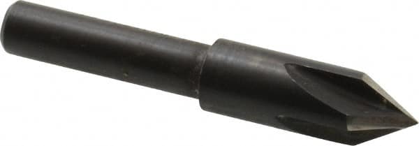 Cleveland - 1/4" Head Diam, 3/16" Shank Diam, 4 Flute 60° High Speed Steel Countersink - Makers Industrial Supply