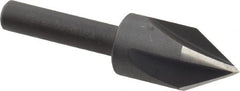 Cleveland - 1/2" Head Diam, 3/8" Shank Diam, 4 Flute 60° High Speed Steel Countersink - Makers Industrial Supply