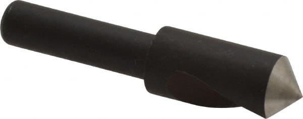 Cleveland - 3/8" Head Diam, 1/4" Shank Diam, 1 Flute 100° High Speed Steel Countersink - Makers Industrial Supply