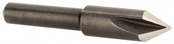 Cleveland - 1/4" Head Diam, 3/16" Shank Diam, 3 Flute 60° High Speed Steel Countersink - Makers Industrial Supply