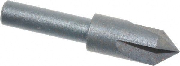 Cleveland - 3/8" Head Diam, 1/4" Shank Diam, 3 Flute 82° High Speed Steel Countersink - Makers Industrial Supply