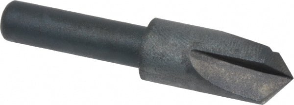 Cleveland - 3/8" Head Diam, 1/4" Shank Diam, 3 Flute 100° High Speed Steel Countersink - Makers Industrial Supply