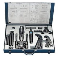 SKF - 8 Ton Capacity, 6" Spread, Hydraulic Puller Set - 3 Jaws, 10.6" Reach - Makers Industrial Supply