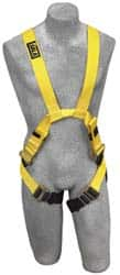 DBI/SALA - 420 Lb Capacity, Size L, Full Body Arc Flash/Flame Resistant Safety Harness - Nylon, Pass-Thru Leg Strap, Pass-Thru Chest Strap - Makers Industrial Supply