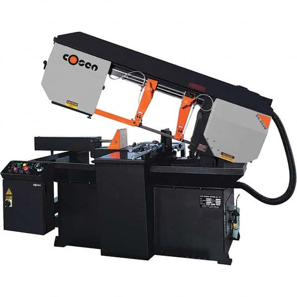 Cosen - Horizontal Bandsaws Machine Style: Semi-Automatic Drive Type: Step Pulley - Makers Industrial Supply