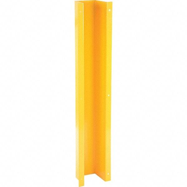 Vestil - 9-3/16" Wide x 6-1/8" Deep x 48" High, Steel Column Protector - Fits 5" Columns, Yellow - Makers Industrial Supply