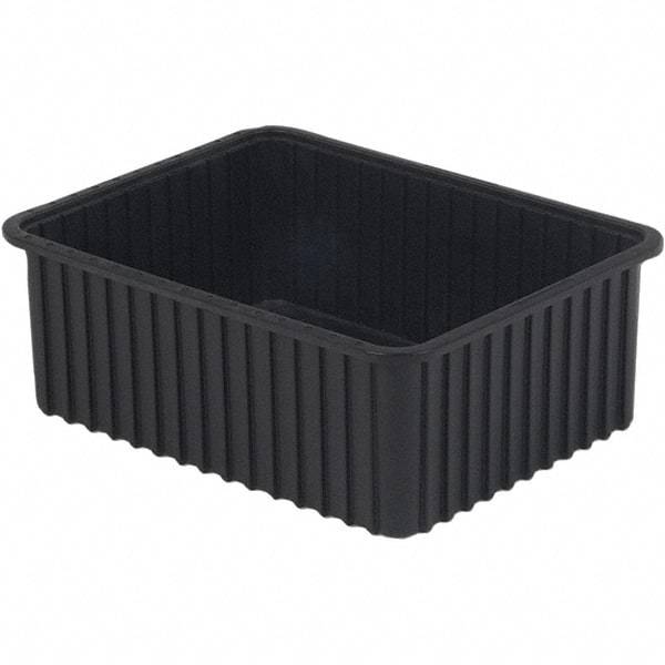 LEWISBins+ - 17-3/8" Wide x 8" High, Black Bin Divider Box - Use with DV1780 Short, DV2280 Long - Makers Industrial Supply