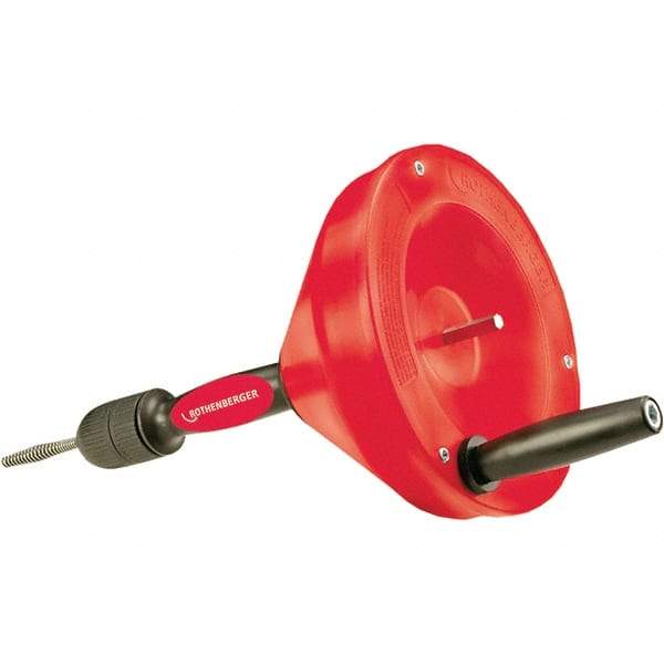 Rothenberger - Manual & Hand Drain Cleaners Style: Hand-Held Drum Material: Plastic - Makers Industrial Supply