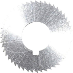 Controx - 1-1/4" Diam x 1/16" Blade Thickness x 1/2" Arbor Hole Diam, 48 Tooth Slitting and Slotting Saw - Arbor Connection, Right Hand, Uncoated, Cobalt, Concave Ground, Contains Keyway - Makers Industrial Supply