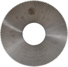 Controx - 3" Diam x 0.0313" Blade Thickness x 1" Arbor Hole Diam, 128 Tooth Slitting & Slotting Saw - Arbor Connection, Right Hand, Uncoated, M2 High Speed Steel, Concave Ground - Makers Industrial Supply