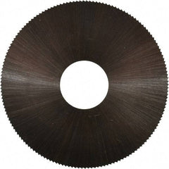 Controx - 1-3/4" Diam x 0.012" Blade Thickness x 1/2" Arbor Hole Diam, 160 Tooth Slitting and Slotting Saw - Arbor Connection, Right Hand, Uncoated, High Speed Steel, Concave Ground - Makers Industrial Supply