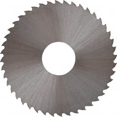 Controx - 1-3/4" Diam x 0.02" Blade Thickness x 1/2" Arbor Hole Diam, 44 Tooth Slitting and Slotting Saw - Arbor Connection, Right Hand, Uncoated, High Speed Steel, 15° Rake, Concave Ground - Makers Industrial Supply