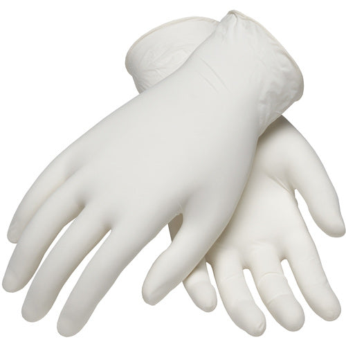 ‎64-346/S Disposable Gloves - Ambi-Dex Disposable Synthetic - Food Grade - Powdered - 4 mil - Exact Industrial Supply