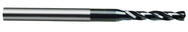 1.3mm Dia-Carbide Micro 7XD Drill-140° Point-Bright - Makers Industrial Supply