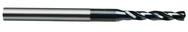 2.4mm Dia-Carbide Micro 7XD Drill-140° Point-Bright - Makers Industrial Supply