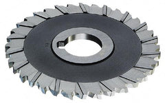 Controx - 5" Blade Diam x x 0.1563" Blade Thickness, 1" Hole, 40 Teeth, Cobalt Side Chip Saw - Staggered Tooth, Arbor Connection, Right Hand Cut, Uncoated, with Keyway - Makers Industrial Supply