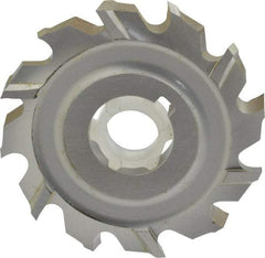 Controx - 2" Blade Diam x 1/4" Blade Thickness, 5/8" Hole, 12 Teeth, Cobalt Side Chip Saw - Staggered Tooth, Arbor Connection, Right Hand Cut, Uncoated, with Keyway - Makers Industrial Supply