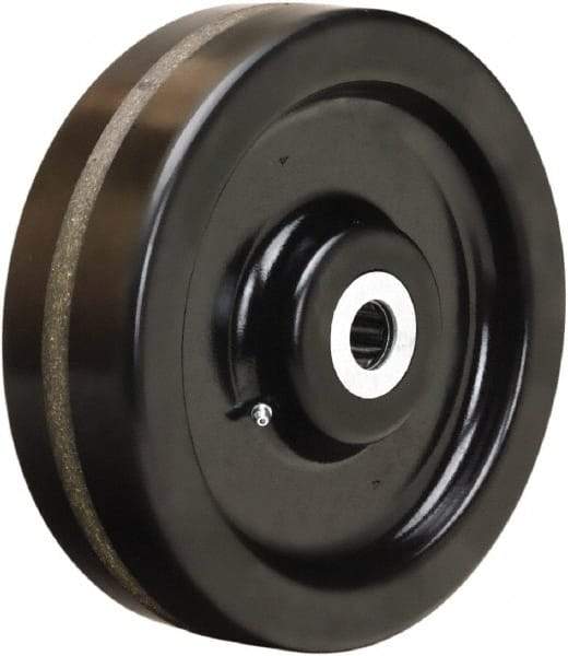 Hamilton - 10 Inch Diameter x 3 Inch Wide, Phenolic Caster Wheel - 2,900 Lb. Capacity, 3-1/4 Inch Hub Length, 1 Inch Axle Diameter, Straight Roller Bearing - Makers Industrial Supply