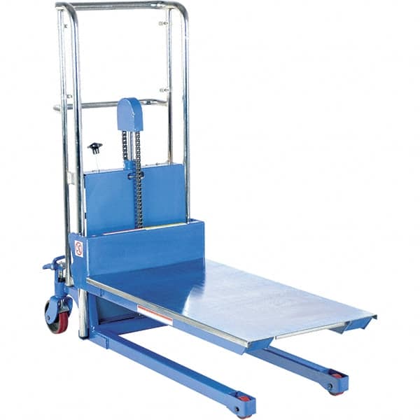 Vestil - 400 Lb Capacity Portable Hydraulic Hefty Lift Table - 3-1/2" Lift Height, 40" Platform Length x 23" Platform Width - Makers Industrial Supply