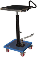 Vestil - 200 Lb Capacity Manual Hydraulic Post Lift Table - 31" Lift Height, 16" Platform Length x 16" Platform Width - Makers Industrial Supply