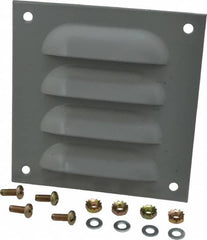 Cooper B-Line - Electrical Enclosure Steel Louver Plate Kit - For Use with Cooper B-Line Enclosures - Makers Industrial Supply