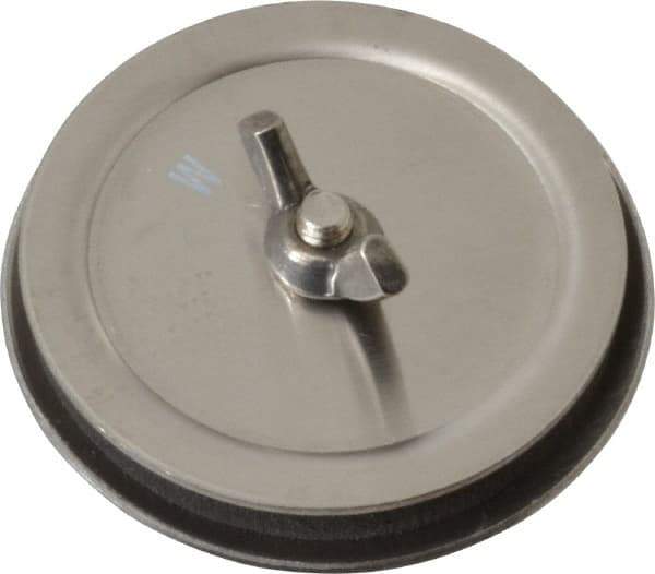 Cooper B-Line - 1-1/4" Conduit, 4X NEMA Rated, Electrical Enclosure Stainless Steel Hole Seal - UL Listed, Includes Oil-Resistant Gasket, Plated Stud & Wing Nut - Makers Industrial Supply