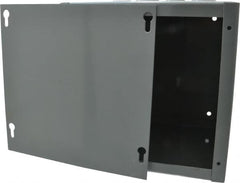 Cooper B-Line - Steel Junction Box Enclosure Screw Flat Cover - NEMA 1, 8" Wide x 8" High x 6" Deep - Makers Industrial Supply