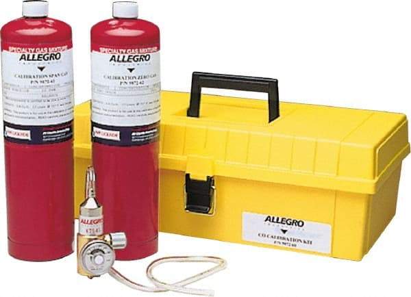 Allegro - 15" Long, Plastic CO Calibration Kit - Gray, For SAR CO Monitoring, Compatible with Filtration Panels - Makers Industrial Supply