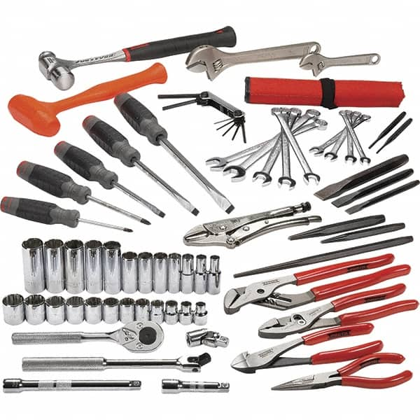 Proto - 67 Piece Starter Tool Set - Tools Only - Makers Industrial Supply