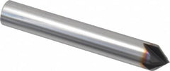 Niagara Cutter - 3/8" Diam 4 Flute Single End Solid Carbide Chamfer Mill - Makers Industrial Supply