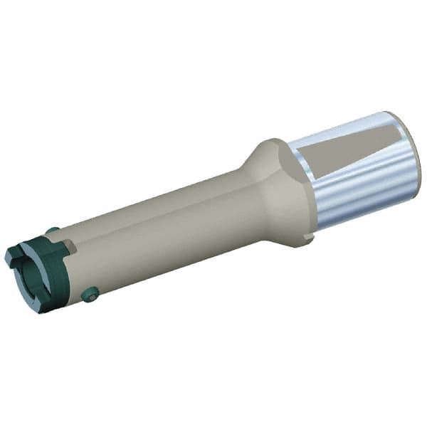 Kennametal - Series HTS, Head Connection 13A, 32mm Shank Diam, Drill Body - 195mm Drill Body Length to Flange, 5.34 Toolholder, 25mm Nose Diam, 268mm OAL, 210mm Drill Body Length, Whistle Notch Shank, Through Coolant - Makers Industrial Supply