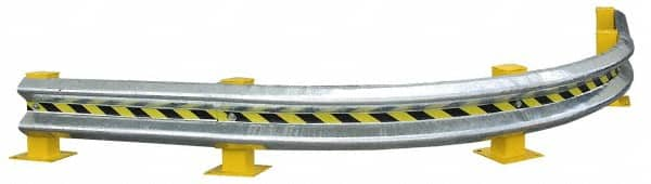 Vestil - Guard Rail Type: Standard Guardrail Style: Curved - Makers Industrial Supply