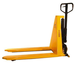 Wesco Industrial Products - 3,000 Lb Capacity Skid Lifter Scissor Lift - 3-1/2" Lift Height, 43" Platform Length x 27" Platform Width - Makers Industrial Supply