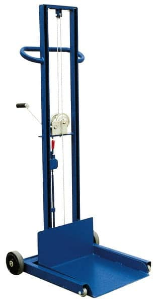 Vestil - 500 Lb Capacity Portable Steel Light Load Lift Table - 1/4" Lift Height, 20" Platform Length x 20" Platform Width - Makers Industrial Supply