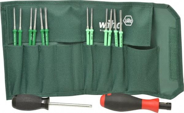 Wiha - 14 Piece Bit Screwdriver - Torx, TorxPlus, Torque Control Set - Makers Industrial Supply