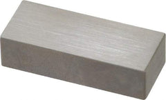 Mitutoyo - 0.55" Rectangular Steel Gage Block - Accuracy Grade AS-1, Includes Certificate of Inspection - Makers Industrial Supply