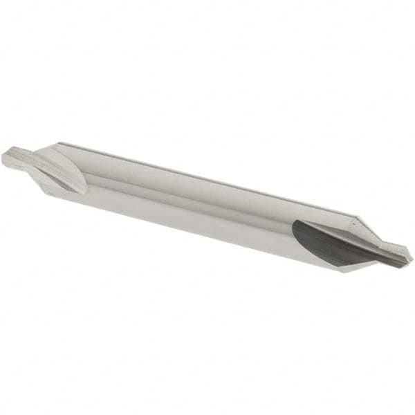 OSG - 1/4 Plain Cut 60° Incl Angle Solid Carbide Combo Drill & Countersink - Makers Industrial Supply