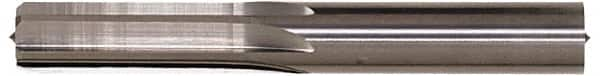 M.A. Ford - 0.2461" Solid Carbide 4 Flute Chucking Reamer - Straight Flute, 0.244" Straight Shank, 25.5mm Flute Length, 76mm OAL - Makers Industrial Supply