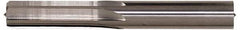 Hertel - Letter U Solid Carbide 6 Flute Chucking Reamer - Straight Flute, Straight Shank, 1-1/4" Flute Length, 3-1/2" OAL - Makers Industrial Supply