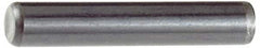 Holo-Krome - 1/4" Diam x 1/2" Pin Length 4000 Alloy Steel Oversized Dowel Pin - Black Luster Finish, C 47-58 & C 60 (Surface) Hardness, 1 Beveled & 1 Rounded End - Makers Industrial Supply