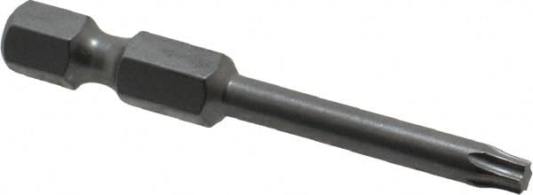 Wera - T15 Torx Bit - 1/4" Hex Drive, 2" OAL - Makers Industrial Supply