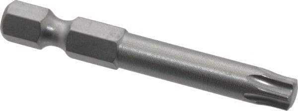 Wera - T30 Torx Bit - 1/4" Hex Drive, 2" OAL - Makers Industrial Supply