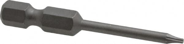 Wera - T5 Torx Bit - 1/4" Hex Drive, 2" OAL - Makers Industrial Supply