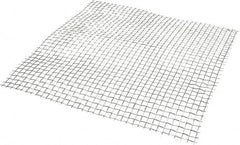 Value Collection - 18 Gage, 0.047 Inch Wire Diameter, 3 x 3 Mesh per Linear Inch, Stainless Steel, Welded Fabric Wire Cloth - 0.287 Inch Opening Width, 12 Inch Wide x 12 Inch Stock Length - Makers Industrial Supply